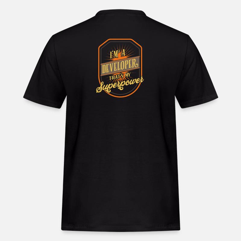developer - Men's Workwear T-Shirt - black