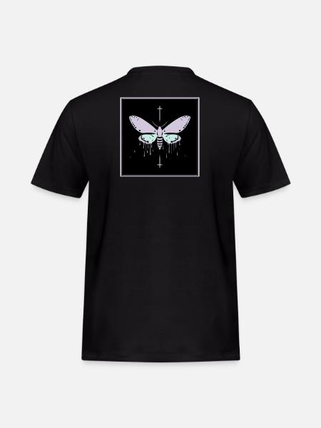 Ätherisches Flüstern in Minze und Lavendel - Männer Workwear T-Shirt - Schwarz