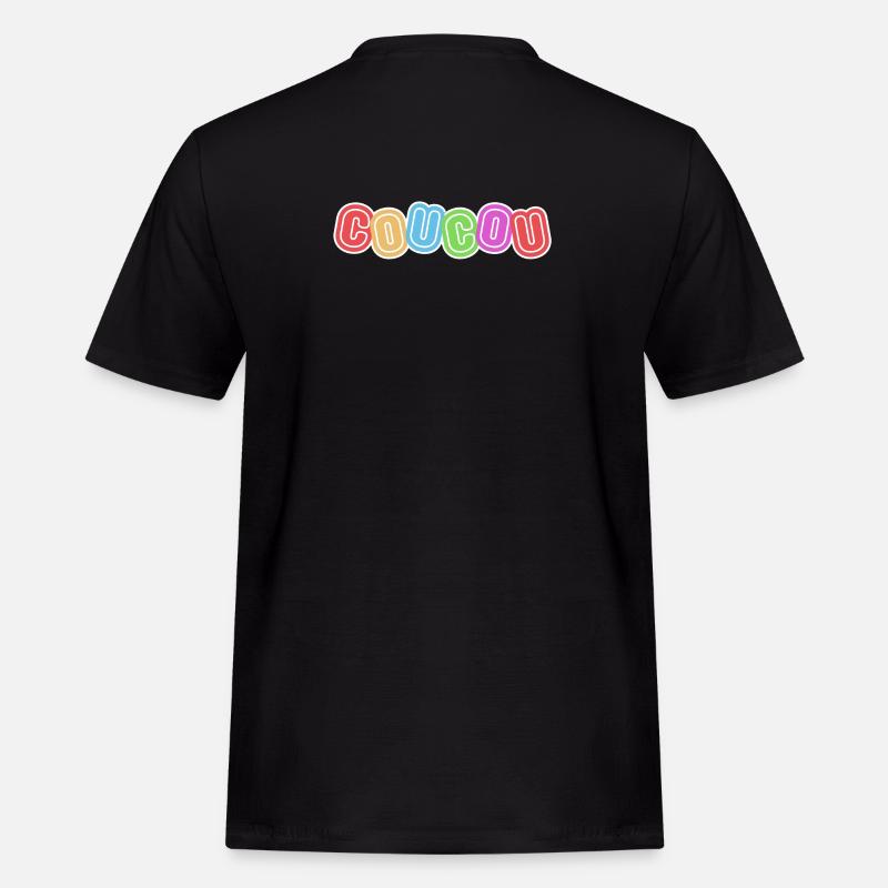 Hallo, hallo, Höflichkeit - Männer Workwear T-Shirt - Schwarz