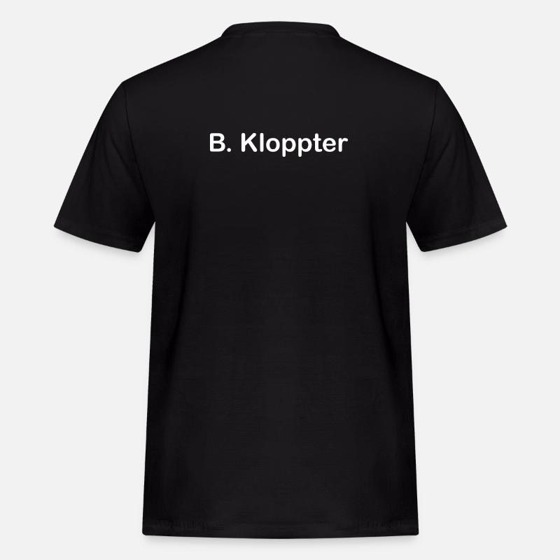 B. Kloppter - Männer Workwear T-Shirt - Schwarz