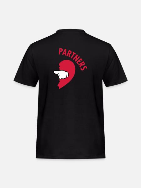 Running Partner (Part 2) - Männer Workwear T-Shirt - Schwarz