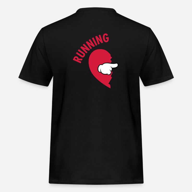 Running Partner (Part 1) - Männer Workwear T-Shirt - Schwarz