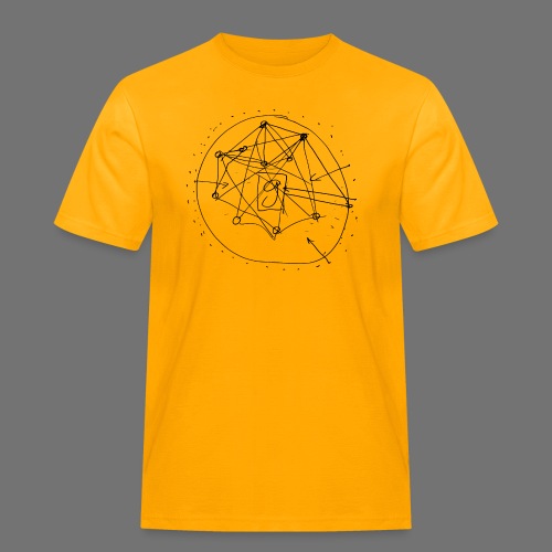 SEO-strategi No.1 (sort) - Herre Workwear T-Shirt