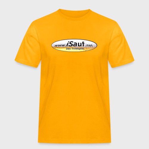 iSauf Logo - Männer Workwear T-Shirt