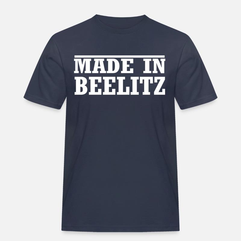 Beelitz - Männer Workwear T-Shirt - Navy