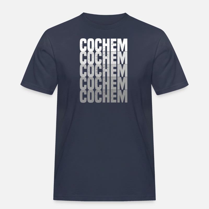 Cochem - Männer Workwear T-Shirt - Navy