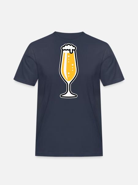 XLustig Fun - Men's Workwear T-Shirt - navy