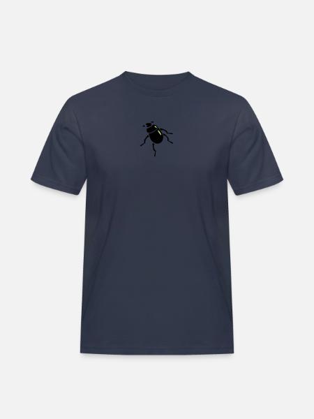 Scarabaeus Käfer / beetle (2c) - Men's Workwear T-Shirt - navy