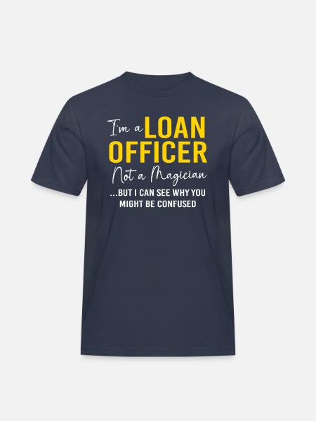 Debt Mortgage Condominium - Men's Workwear T-Shirt - navy
