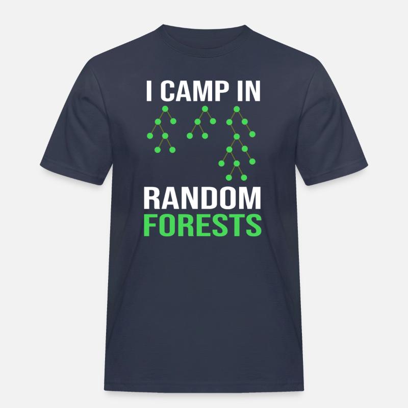 Programmer Coder GPT - Men's Workwear T-Shirt - navy