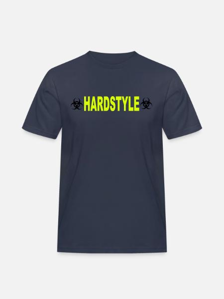 Hardstyle - Männer Workwear T-Shirt - Navy