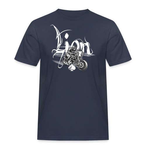 Lion Ace Cafe Racer No 1 - Männer Workwear T-Shirt