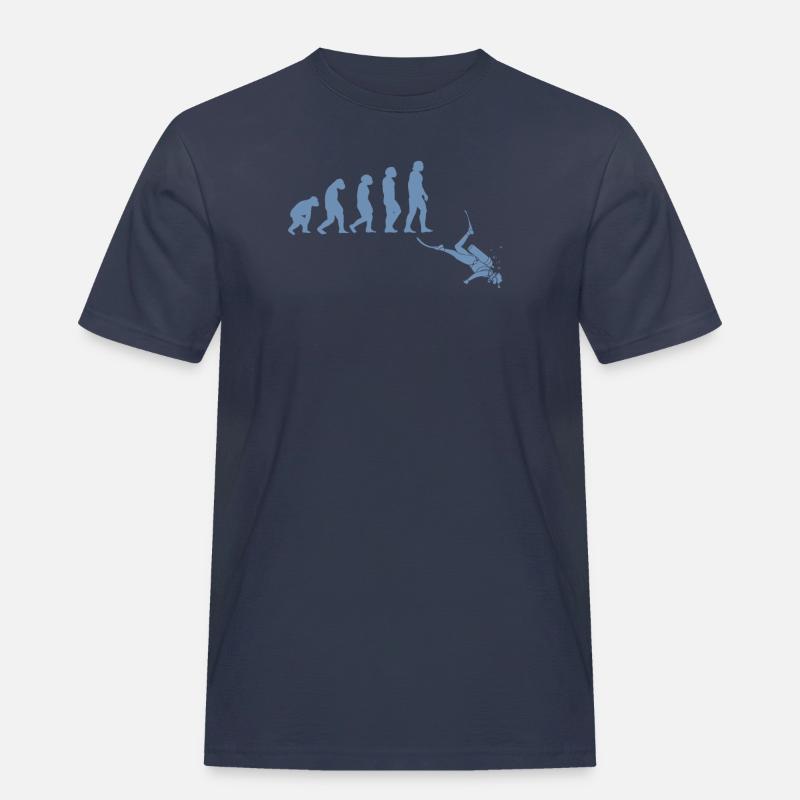 Diver Evolution Tshirt - Men's Workwear T-Shirt - navy