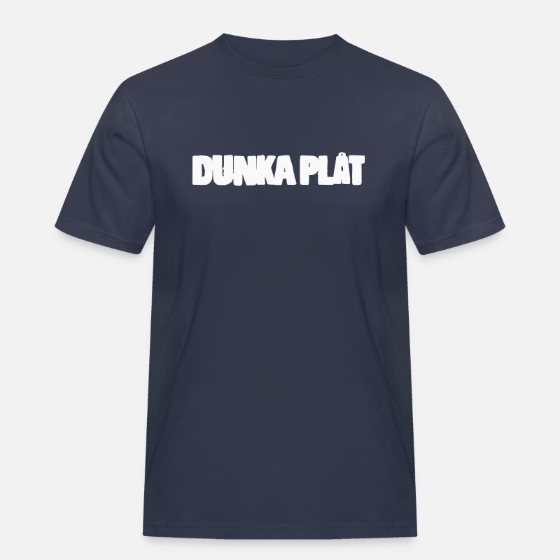 Dunka Blech - Männer Workwear T-Shirt - Navy