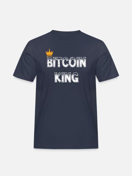 Bitcoin Trading Crypto Stocks - T-shirt Workwear homme - bleu marine