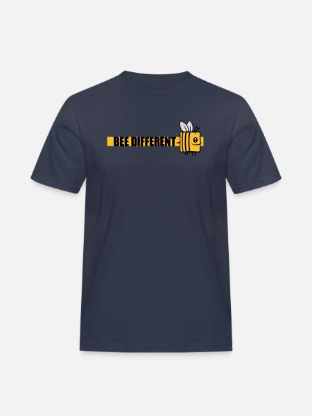 bee citation différente - T-shirt Workwear homme - bleu marine