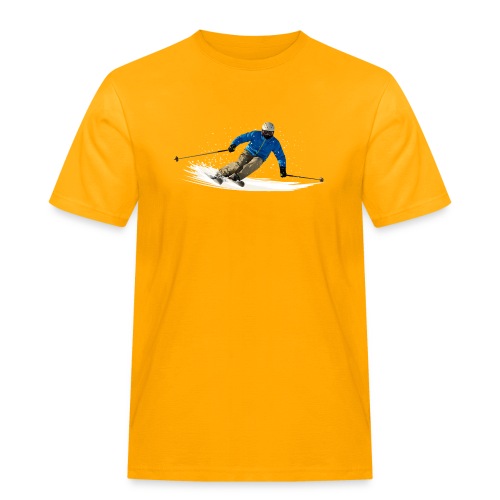 Ski - Männer Workwear T-Shirt