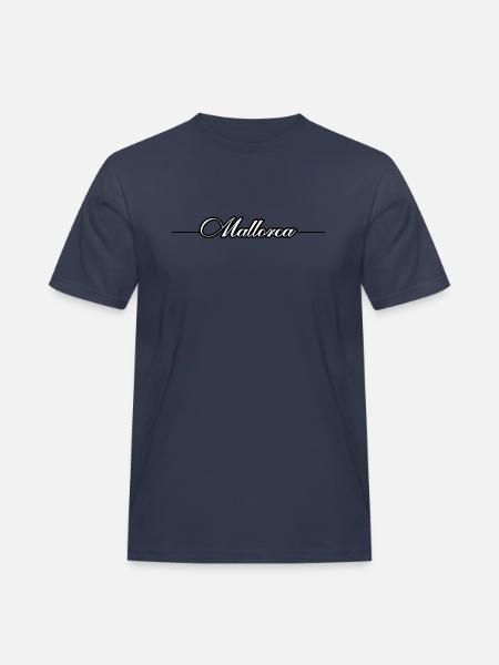 Mallorca Line - Men's Workwear T-Shirt - navy