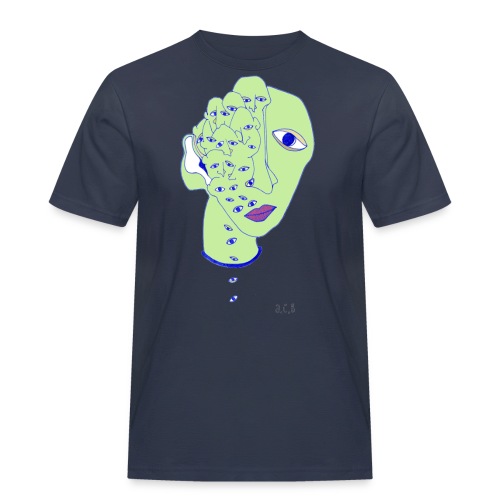 Eyedrop - Mannen Workwear T-shirt