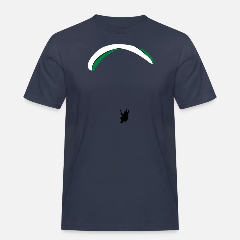 Paragleiter - Männer Workwear T-Shirt - Navy
