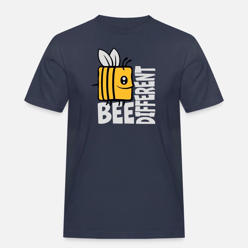 bee citation différente - T-shirt Workwear homme - bleu marine