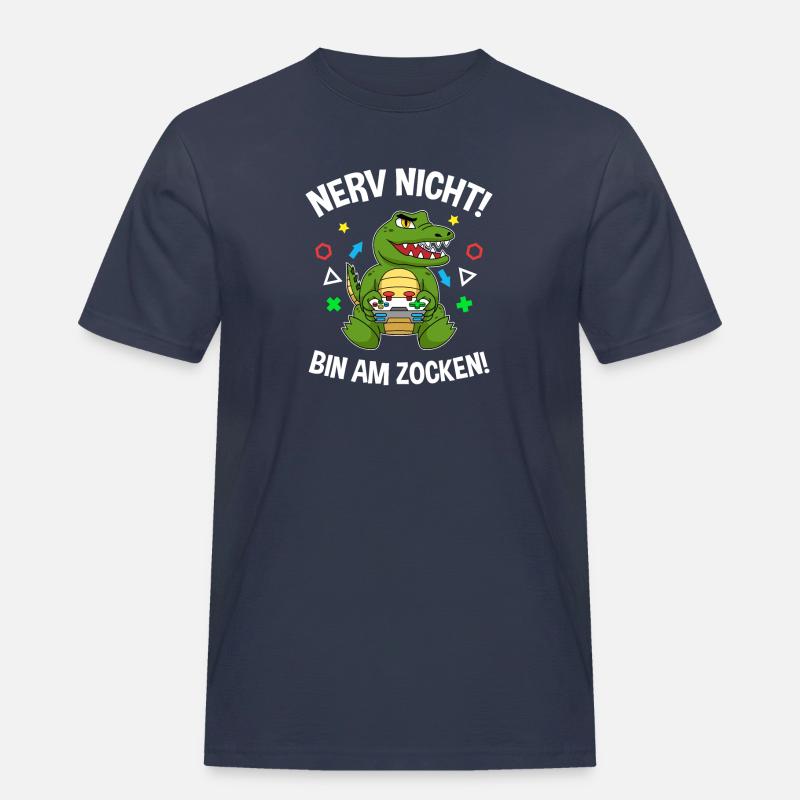 Controller Videospiel Zocker Gamer Computerspiel - Männer Workwear T-Shirt - Navy