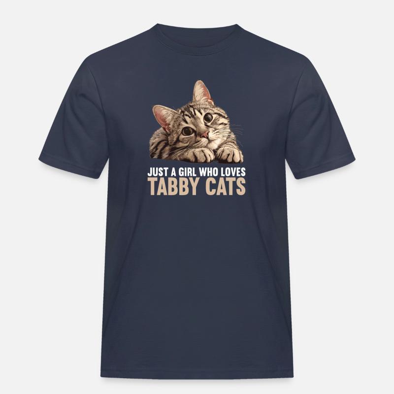 Tabby Kätzchen Tabby Katze - Männer Workwear T-Shirt - Navy
