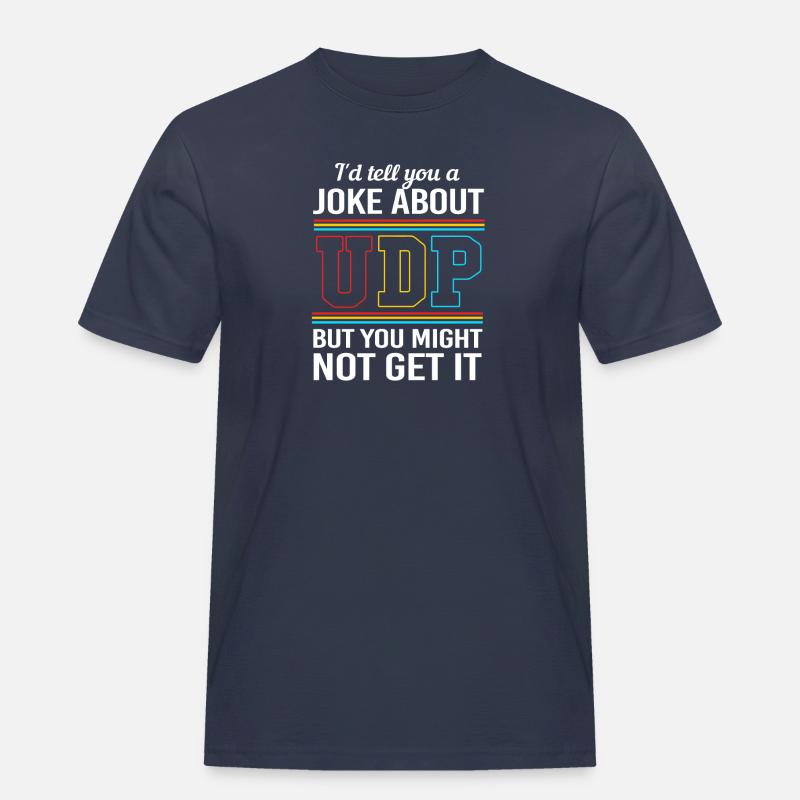 Cybersecurity Cyber Programmer Hacker - Men's Workwear T-Shirt - navy