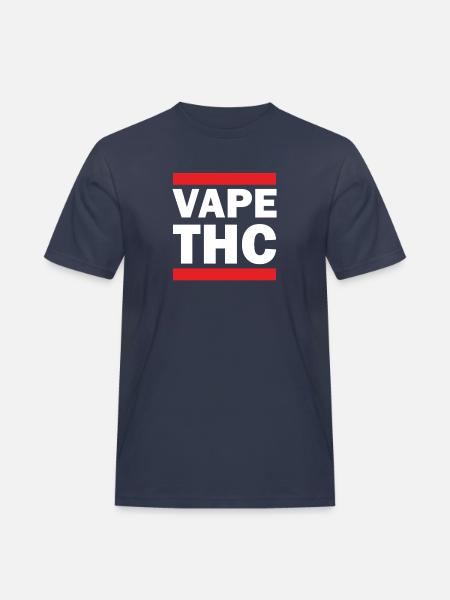 Vape THC White - Men's Workwear T-Shirt - navy