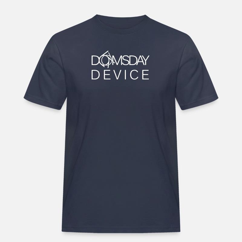 doomsday device - Männer Workwear T-Shirt - Navy