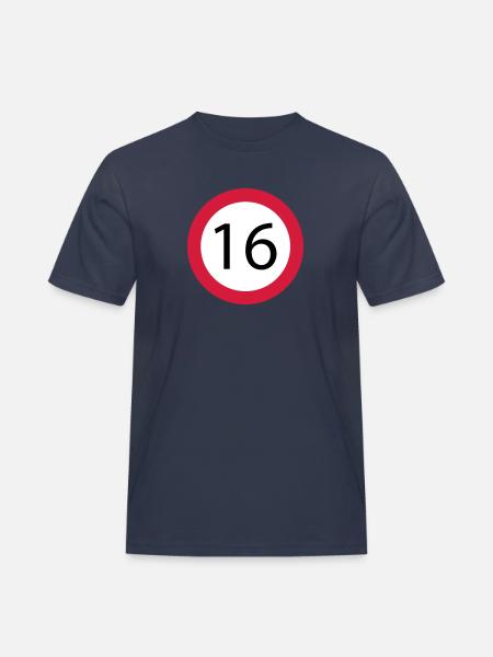 16 - Men's Workwear T-Shirt - navy