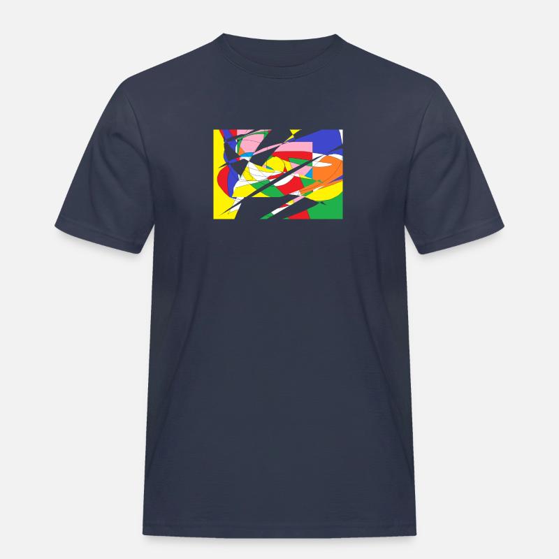 Pattern - Men's Workwear T-Shirt - navy