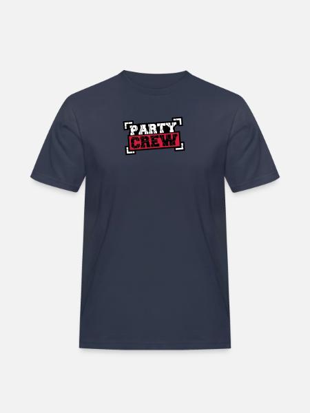 Party Crew Design - Men's Workwear T-Shirt - navy