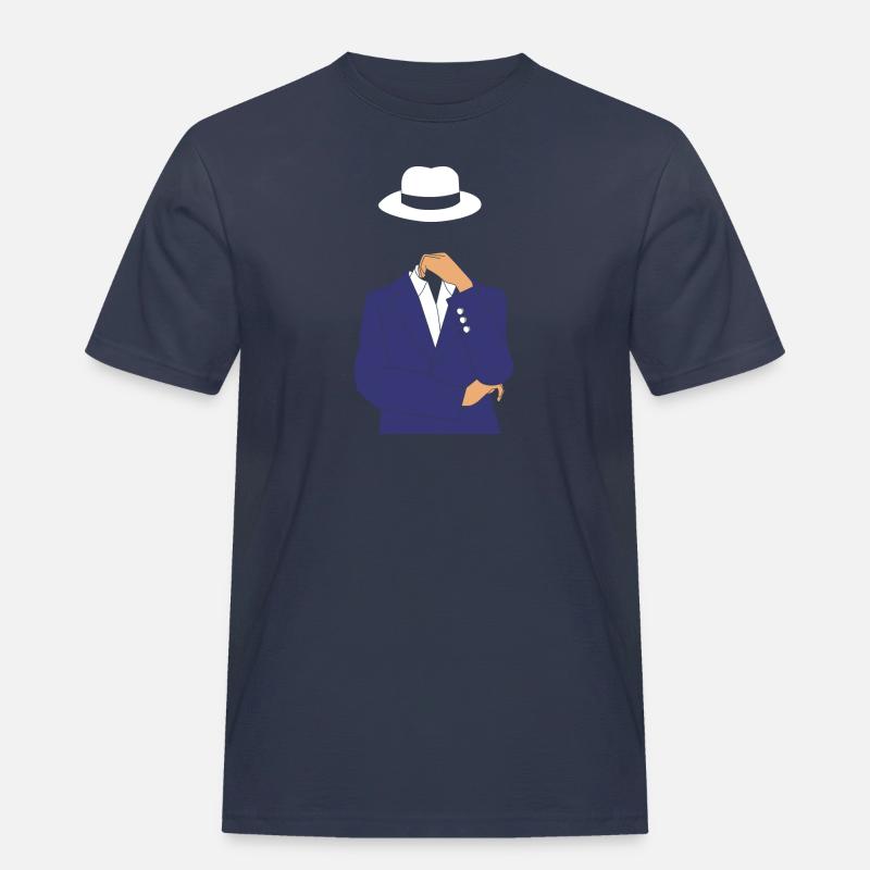 Cybersecurity Cyber Programmierer Hacker - Männer Workwear T-Shirt - Navy