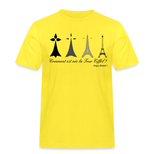 Évolution Tour Eiffel Bretonne - T-shirt Workwear homme