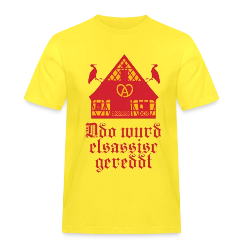 Ici On Parle Alsacien - T-shirt Workwear homme