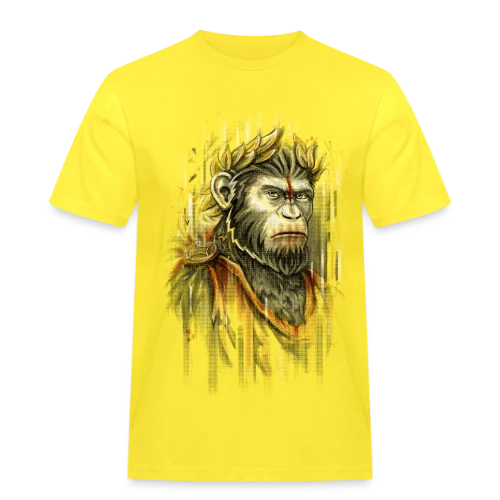 César l'Empereur Singe - T-shirt Workwear homme
