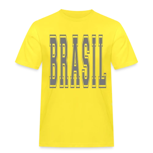Fierté Brésilienne Football - T-shirt Workwear homme