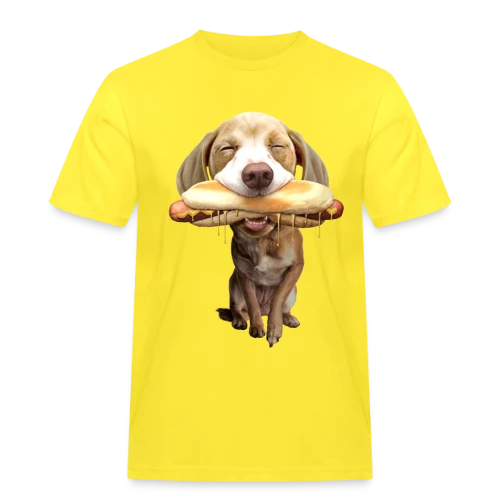 Chien Gourmand Hotdog - T-shirt Workwear homme