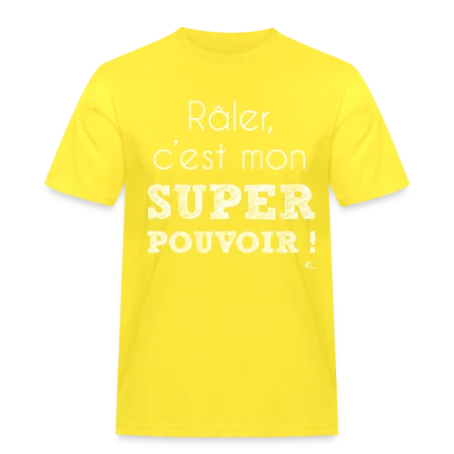 Mon Super Pouvoir : Révélez Votre Force Intérieure - T-shirt Workwear homme