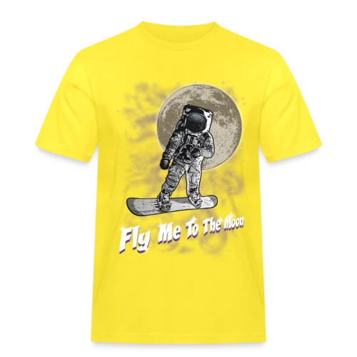 Snowboarder lunaire - T-shirt Workwear homme
