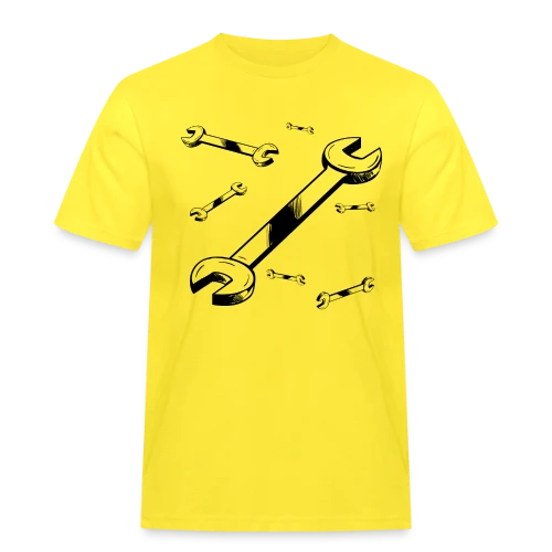 Clé à Molette : L'Outil Essentiel - T-shirt Workwear homme