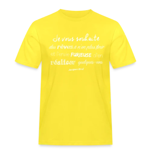 Douce Nuit, Beaux Rêves - T-shirt Workwear homme