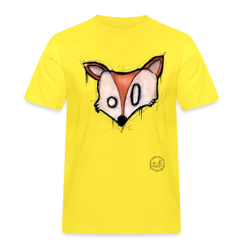 Renard Stylisé K-nimals - T-shirt Workwear homme