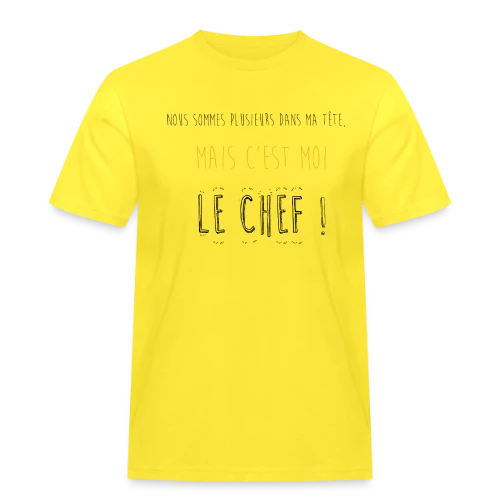 Le Chef dans Ma Tête - T-shirt Workwear homme