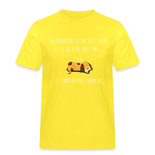 L'Art de Ne Rien Faire - T-shirt Workwear homme