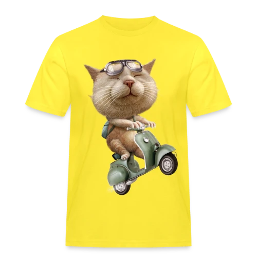 Chat en Cavale - T-shirt Workwear homme