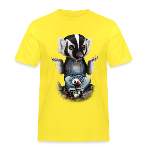 Je m'en fiche, Blaireau Rusé - T-shirt Workwear homme