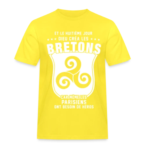 Bretons 8ème Jour - T-shirt Workwear homme