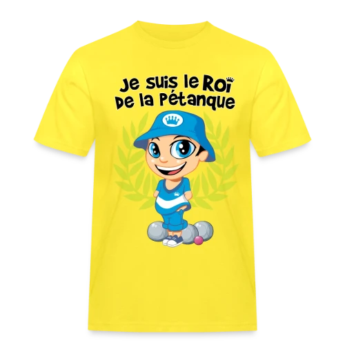 Roi de la pétanque - T-shirt Workwear homme